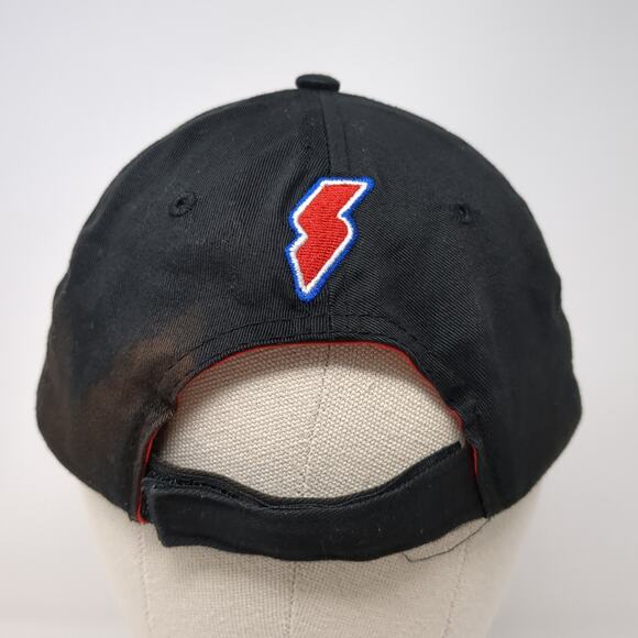 Summit Racing Equipment U.S. Flag Strapback Baseball Cap Black One Size 6 Panel - Picture 6 of 8
